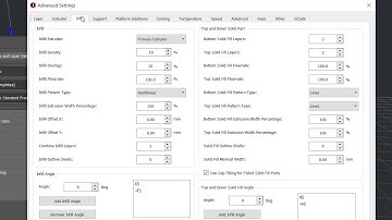 ideamaker settings for tornado