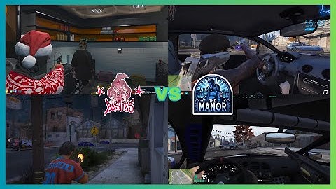 Besties shootout with Manor after Marlon gets taken hostage (Multi POVs) | NoPixel 4.0 GTA RP
