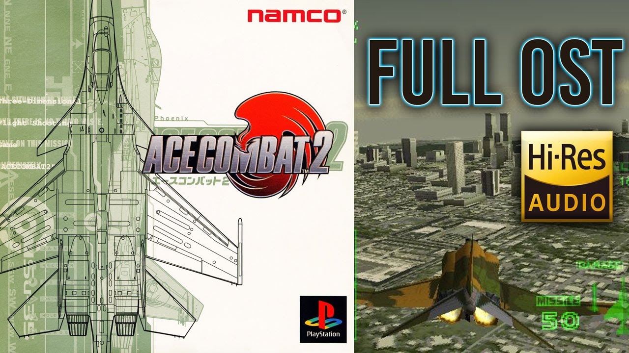 Ace Combat 2 PS1 (PSX) (1997) complete soundtrack OST (Air Combat