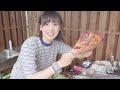 【夏休み】弟とデカ肉とBBQと
