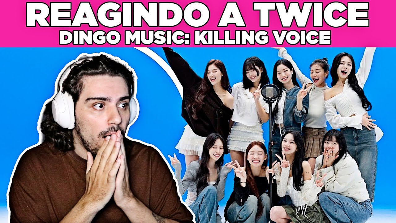React Killing Voice: Twice (se garantem no ao vivo?) #kpop #twice #bobsmreact #reaction