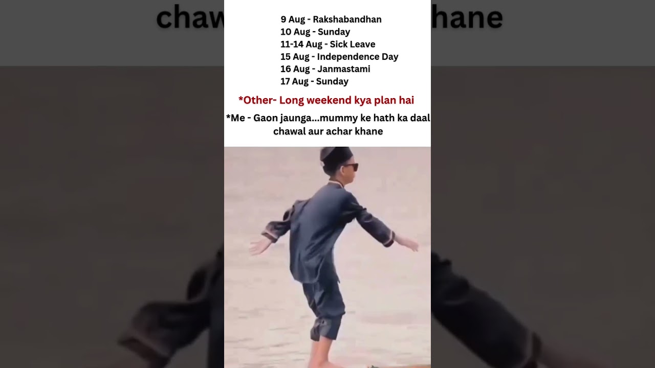 August Long Weekend = Gaon + Ghar Ka Khaana ❤️ | DigifyPro | 