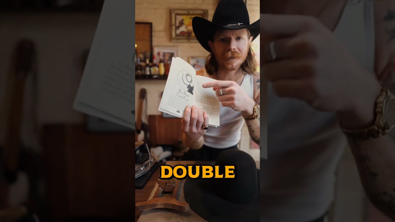 Roy Rogers Famous Double Crease Crown Cowboy Hat Have Yall Ever Seen This Shape Before Very 