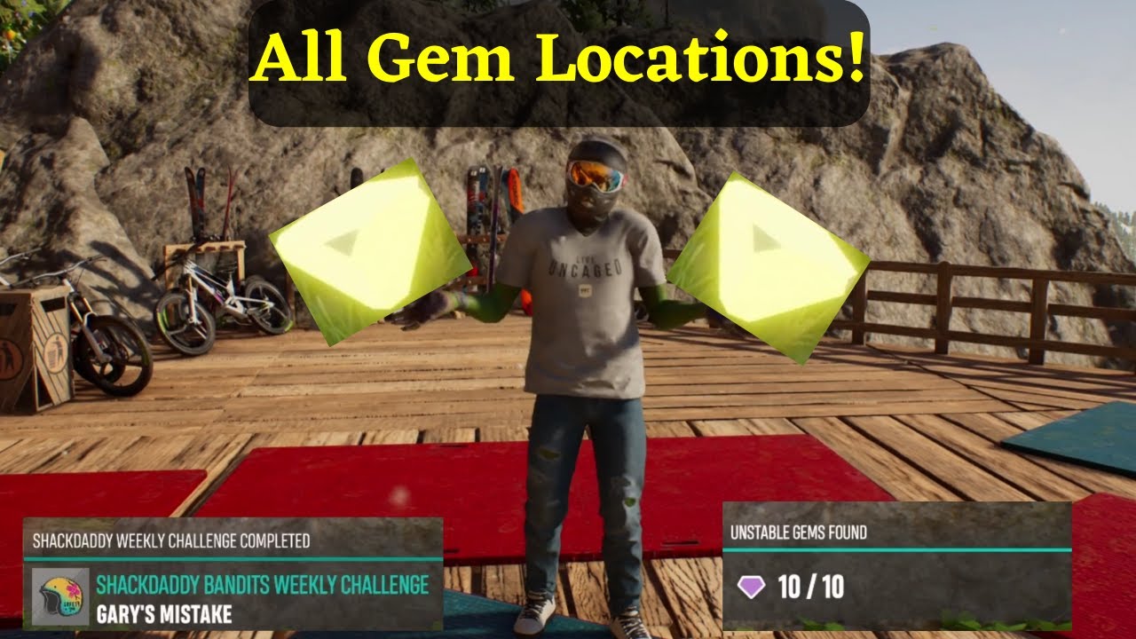 All 10 Unstable Gem Locations! How to Complete Gary's Mistake Challenge