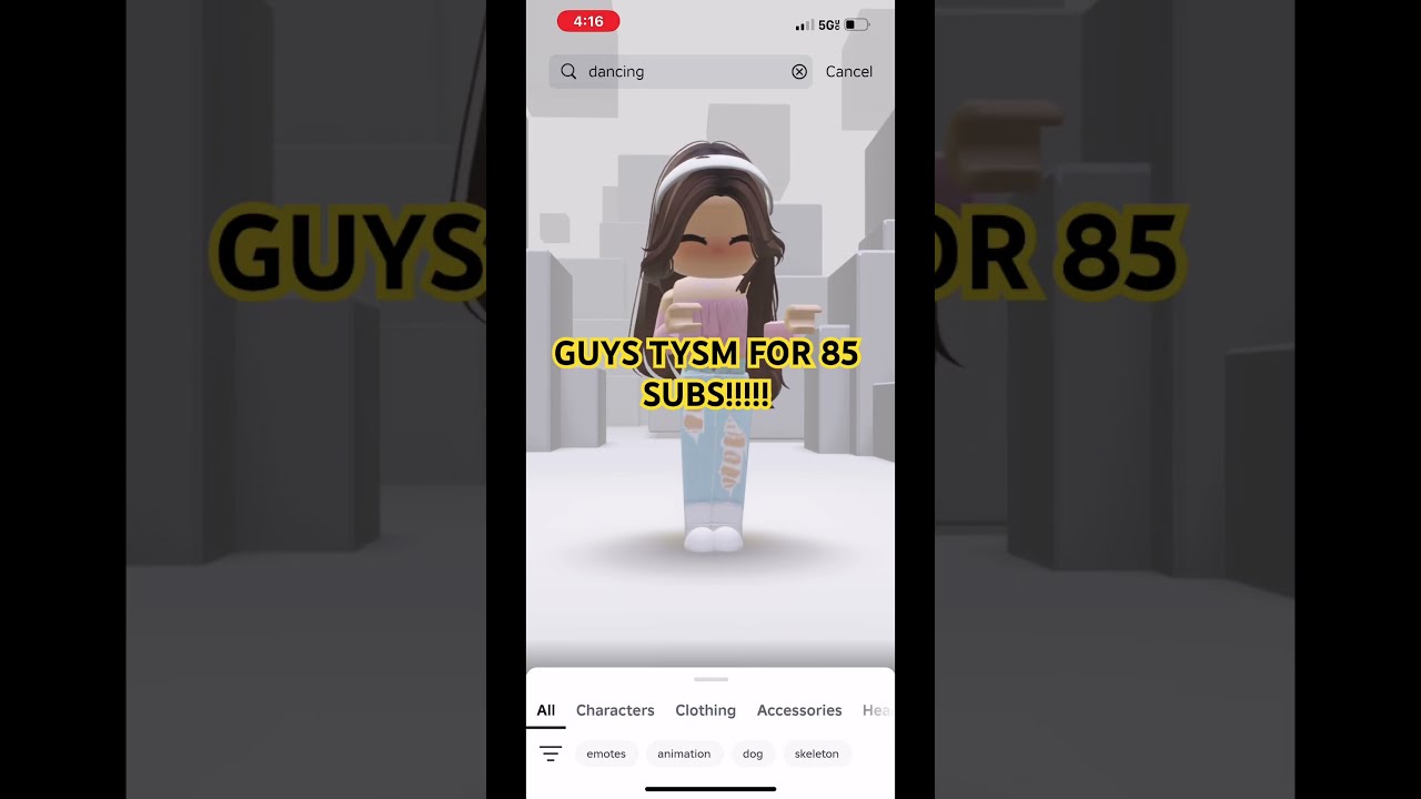 Tysm Guys Subs Roblox Shorts