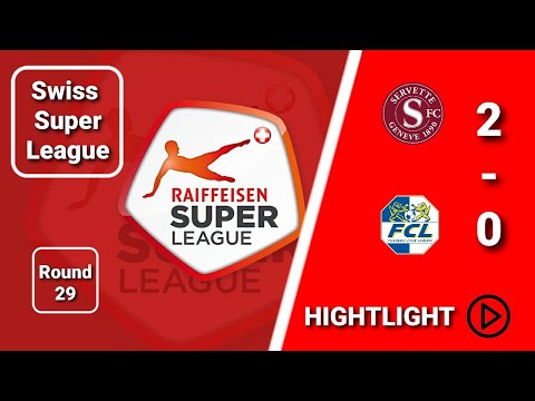 Servette Luzern Goals And Highlights