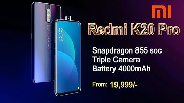 Redmi K20 Pro - First Look, Price, Specification, Launch Date In India | Xiaomi Redmi K20 Pro