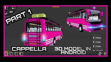 Prisma 3d cappella private bus 3d model in android by a1 andro gaming