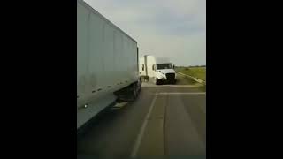 Truck Crash With Screaming Driver