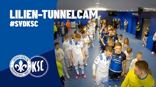 "Das Stadion war voll da, Gänsehaut!" | Lilien-Tunnelcam gegen Karlsruhe