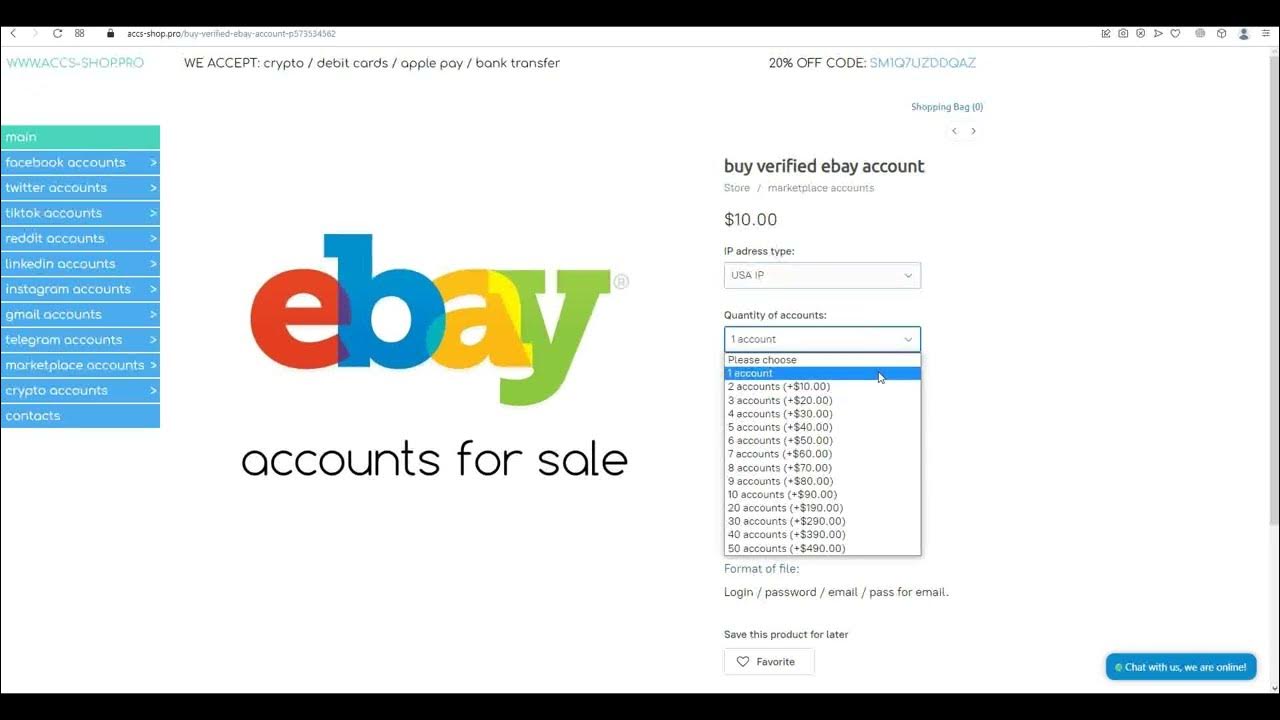 How to buy verified ebay account YouTube
