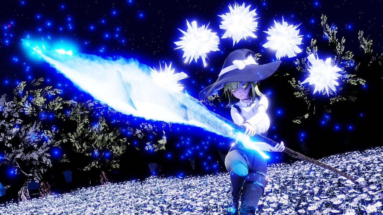 3DCG action scene ver.look test