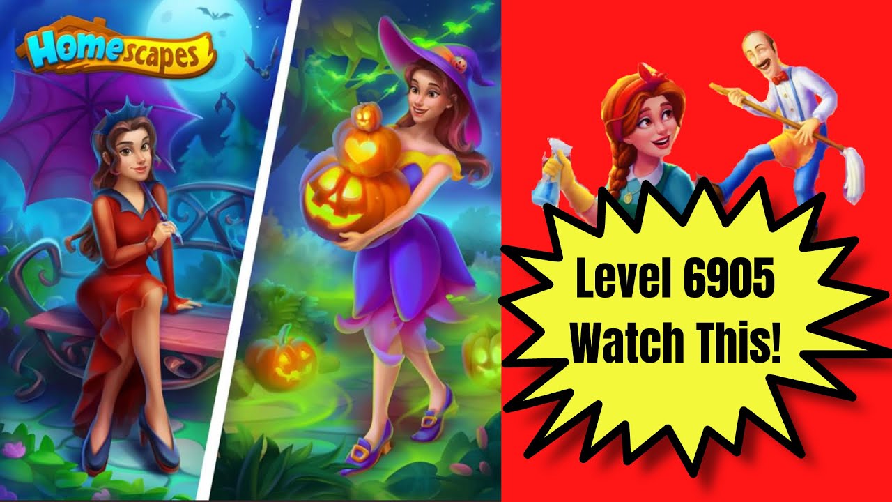 How To Play Homescapes | Level 6905 