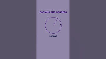 Radians and Degrees II  #shorts #radians #degrees