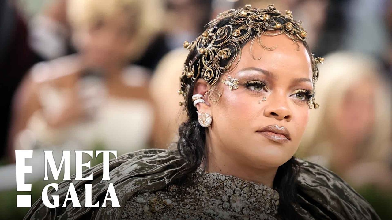 How Rihanna Pulled Off Her "Living Sculpture" Metal Hair for Met Gala 2026