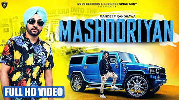 Mashooriyan - Mandeep Randhawa - New Punjabi Song 2020