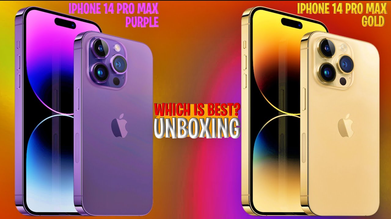 IPHONE 14 PRO MAX 🔥 PURPLE AND GOLD 🔥 UNBOXING 🔥 REAL PANJAB YT - YouTube