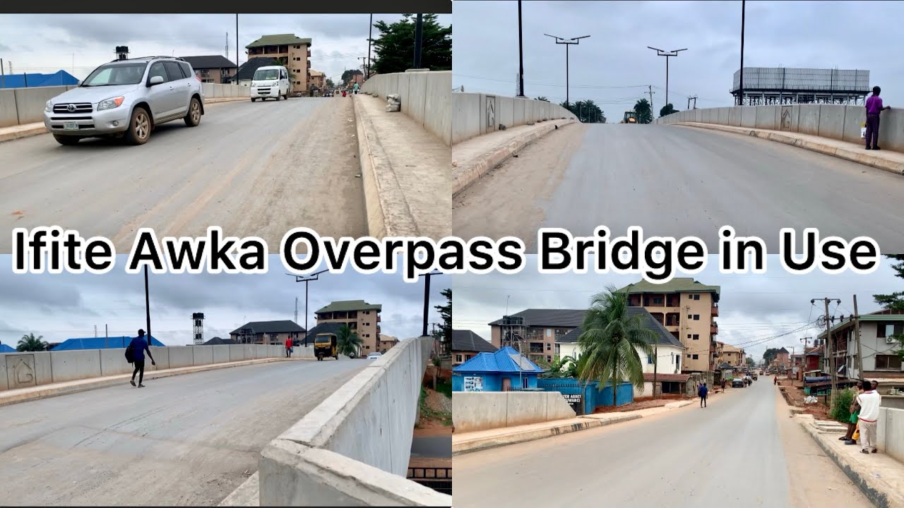 Ifite Awka Overpass Bridge Now in Use/ Vehicles & Students Already ...