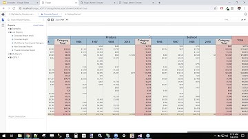 Exago BI Support Lab - Crosstabs