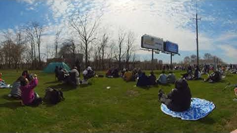 2024/04/08 Total Solar Eclipse 360 Video