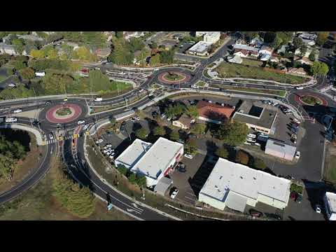 California Blvd and 1st/2nd Streets Roundabout - Napa, CA