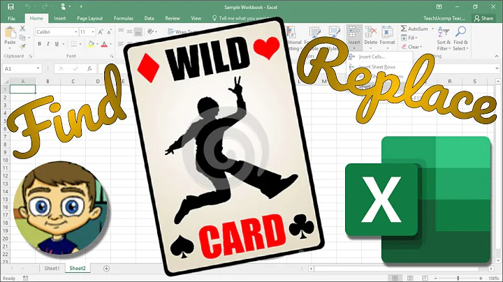 Using Find and Replace and Wildcards in Excel