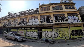 Graffiti tourist Bangkok