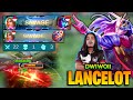 2X SAVAGE! Fast Hand Gameplay Lancelot [ Lancelot Best Build 2021] By Dwiwoii - Mobile Legends