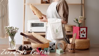Let's reduce single use items together 🌿 / Zero waste Routine