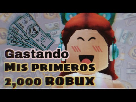 Gastando Mis Primeros 2 Mil Robux Kitty Games Youtube - mis primeros 200 robux