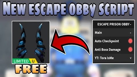 New Roblox Escape Obby Script | Auto Obby, Anti Boss Damage | Roblox Scripts | Mobile/PC | Delta