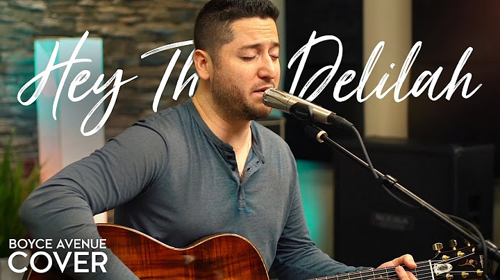 Hey There Delilah Cover version - Cover performance video thumbnail