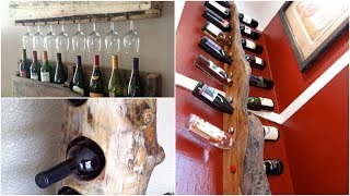 Today, we have made a collection of 5 unique handmade wine rack designs for you wine lovers. The wine racks, or holders, 