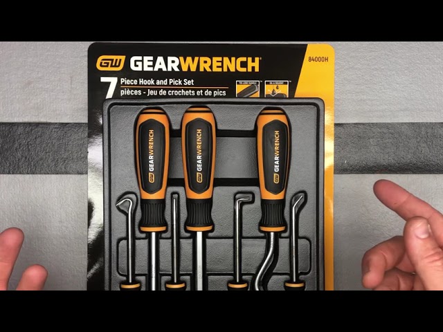 Unboxing - GEARWRENCH 7 Pc. Hook & Pick Set - 84000H - YouTube