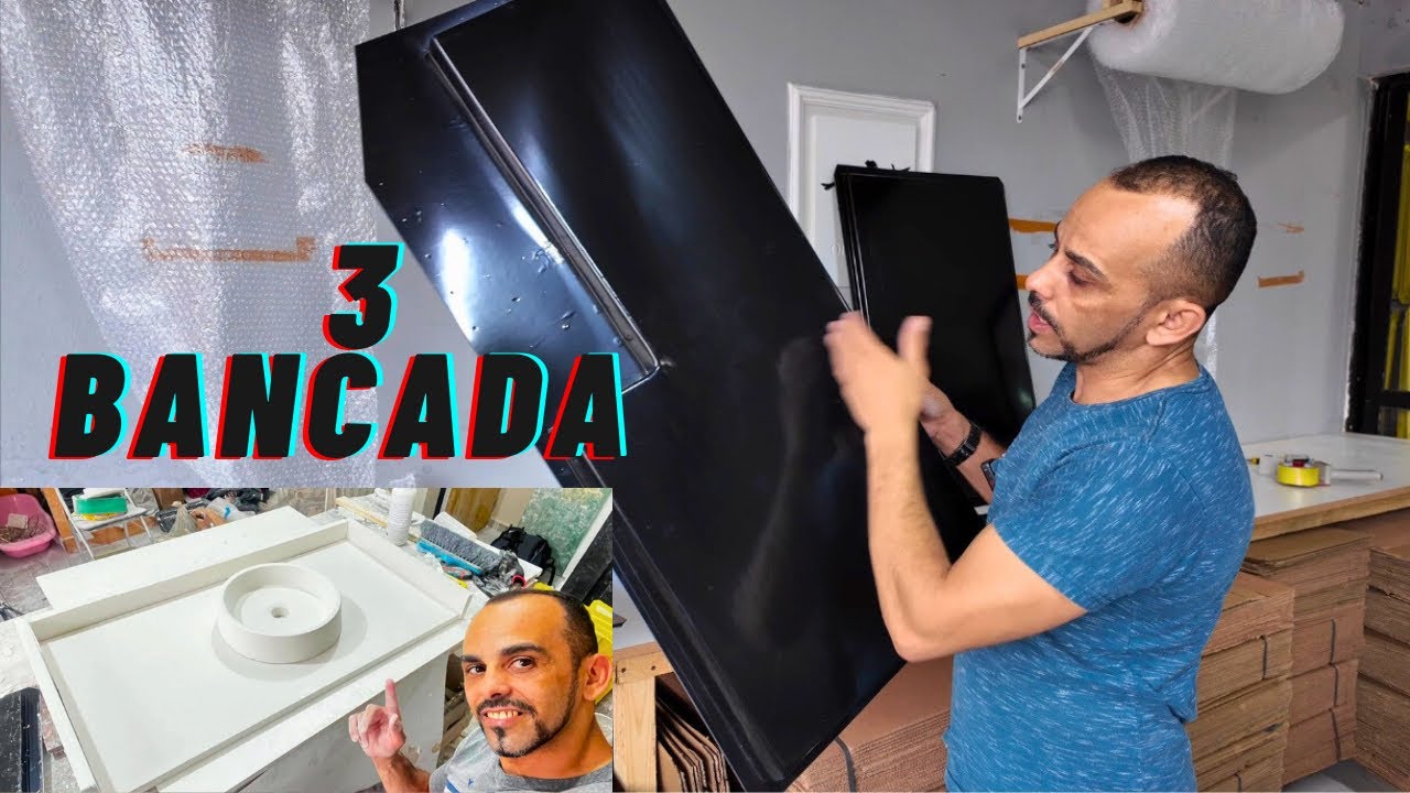 Bancada de Cimento UHPC + Granilite: Modernize Sua Casa com Este Projeto DIY”