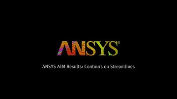 ANSYS AIM Results  Contours on Streamlines - Shubban Technologies