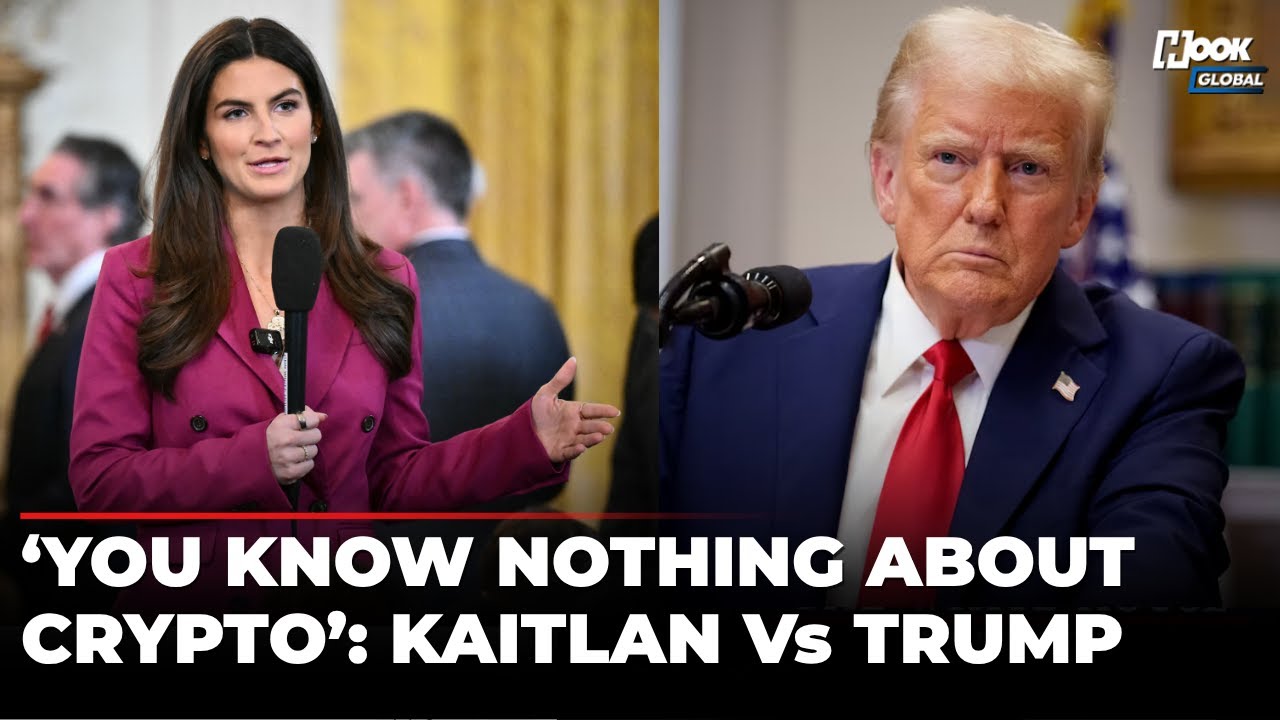 CNN’s Kaitlan Collins Vs Trump Heated Moment In White House Over Pardon To  Binance Founder C Zhao