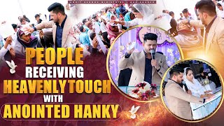 PEOPLE RECEIVING HEAVENLY TOUCH WITH ANOINTED HANKY || @AMRITSANDHUMINISTRIES