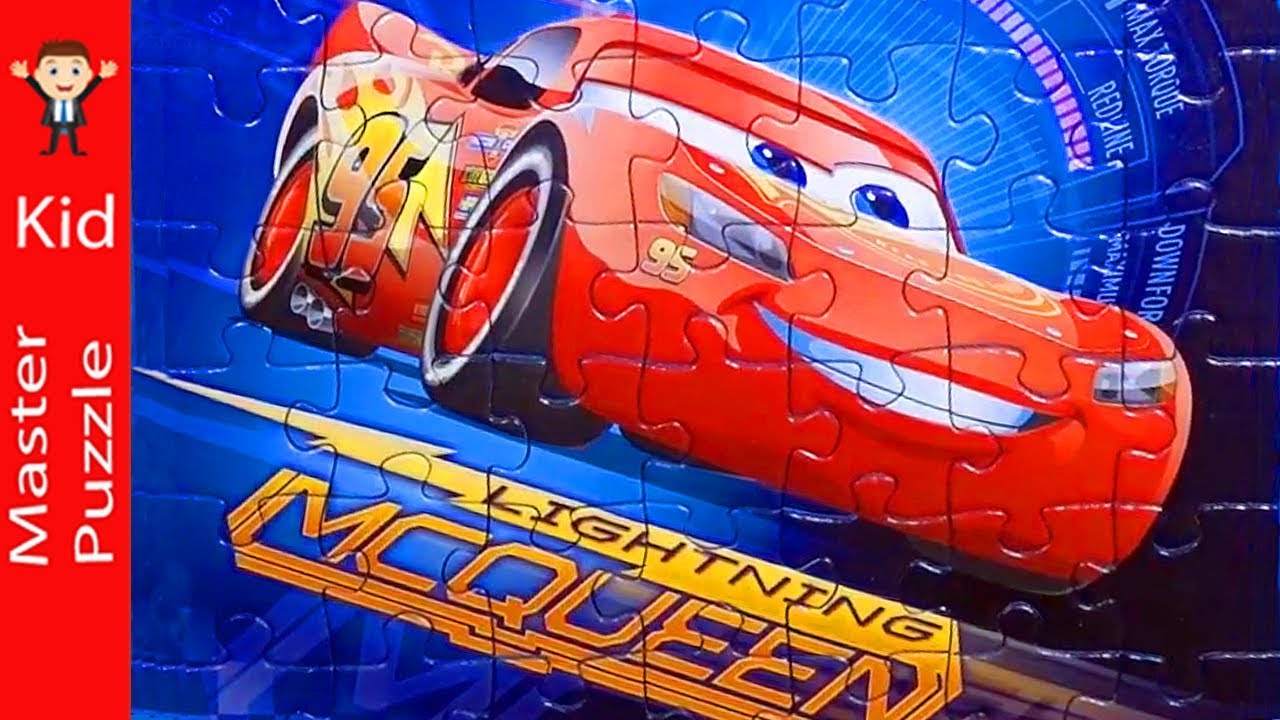 Cars 3 Lightning McQueen | Ravensburger Puzzle - YouTube