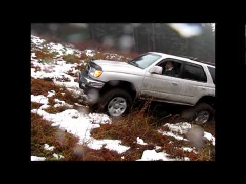 supercharged 4runner snow wheeling november 2011.wmv