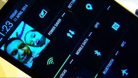 HTC ONE M8 How to Customize Notifications Quick Settings Bar