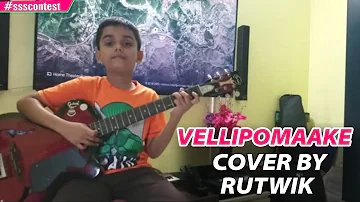 AR Rahman | Vellipomaake Cover By Rutwik  ( 8 Years ) #ssscontest