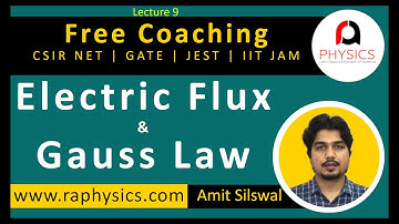 Electric Flux| Gauss Law | Electrostatics | NET PHYSICS | GATE | JEST| IIT JAM | Lec - 9