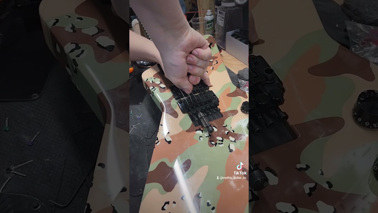 setting I tonation on a Floyd rose