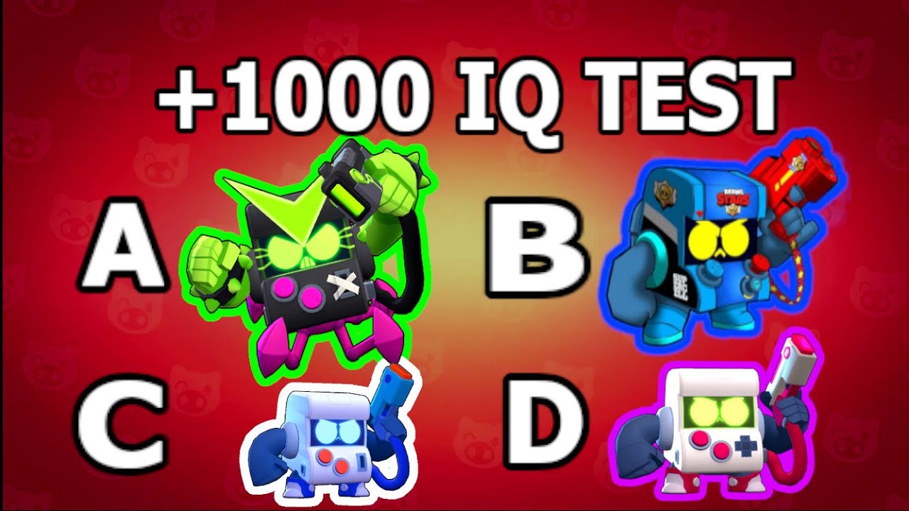 1000 Iq Test Quiz In Brawl Stars Youtube