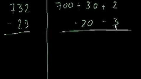 Subtração com empréstimo porque é que funciona? (vídeo substituído)