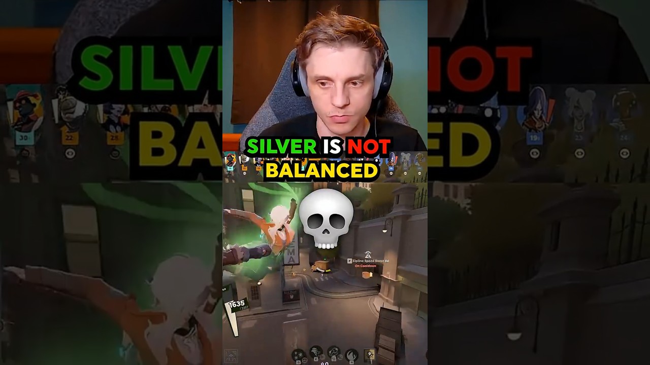 Yep, Silver is BROKEN in #deadlock