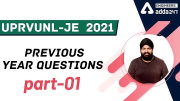 UPRVUNL JE 2021 | Electrical Engineering | Previous year Questions #1