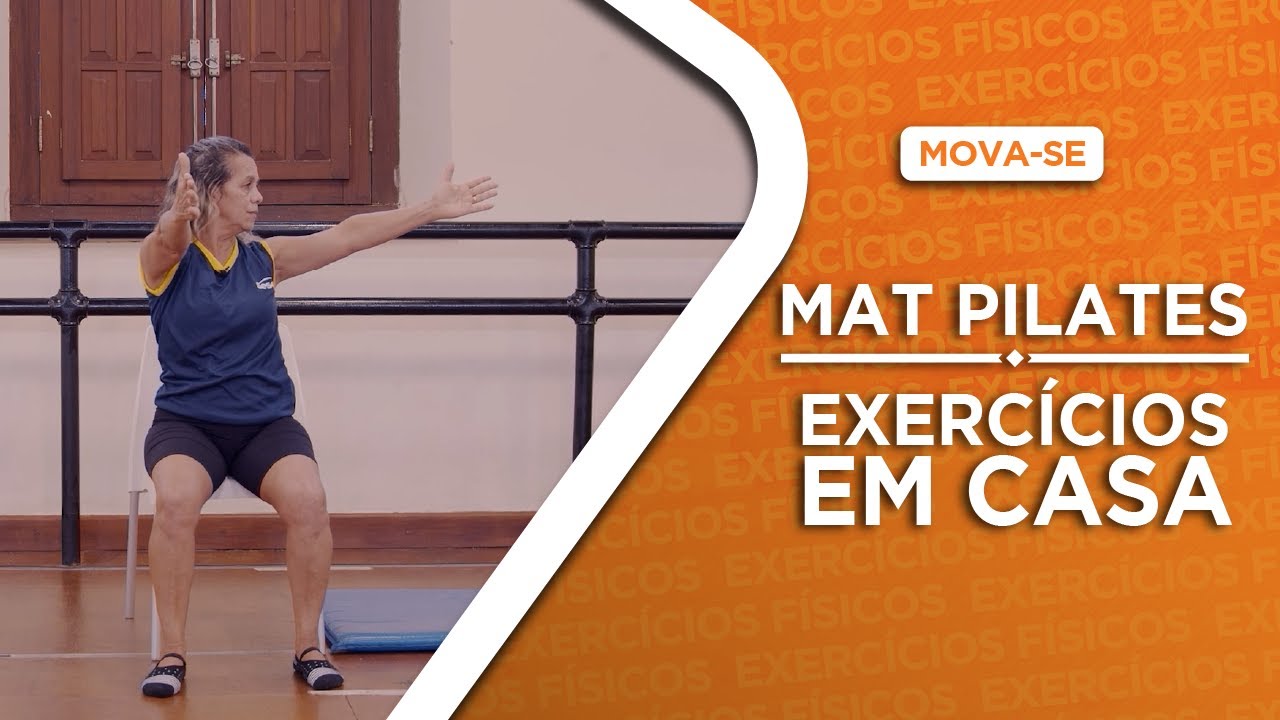 Mat Pilates - Exercícios em casa