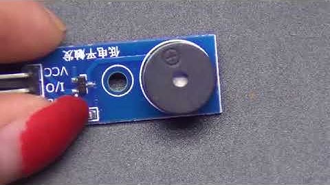 Passive Buzzer Alarm Sound Module for Arduino Low Level Trigger